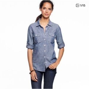 J. Crew Chambray Shirt